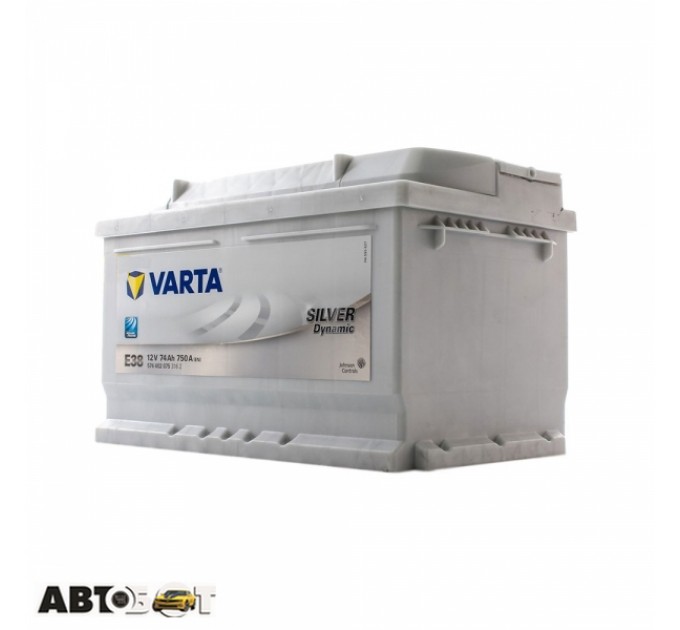 Автомобильный аккумулятор VARTA 6СТ-74 SILVER dynamic (E38), цена: 6 307 грн.