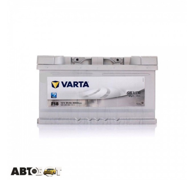 Автомобильный аккумулятор VARTA 6СТ-85 SILVER dynamic (F18), цена: 5 847 грн.