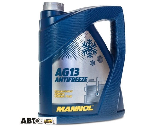 Антифриз MANNOL Hightec Antifreeze AG13 зелений концентрат 5л, ціна: 694 грн.