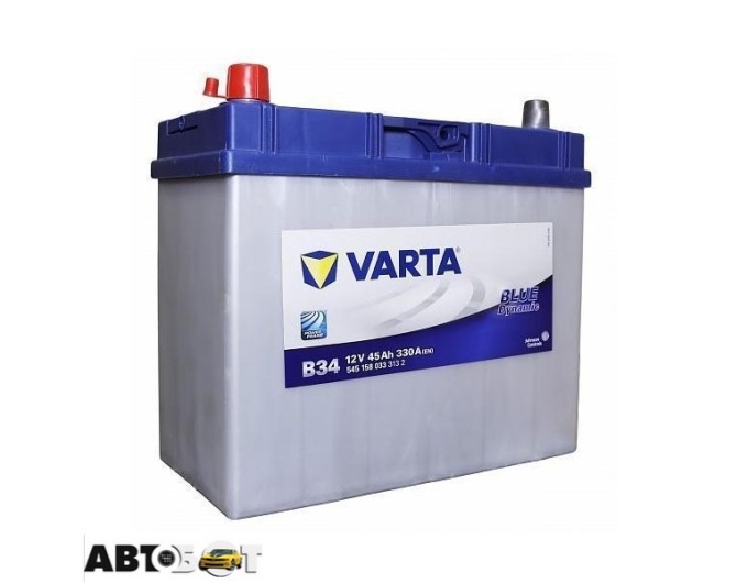 Автомобільний акумулятор VARTA 6СТ-45 BLUE dynamic (B34) 545 158 033, ціна: 6 432 грн.