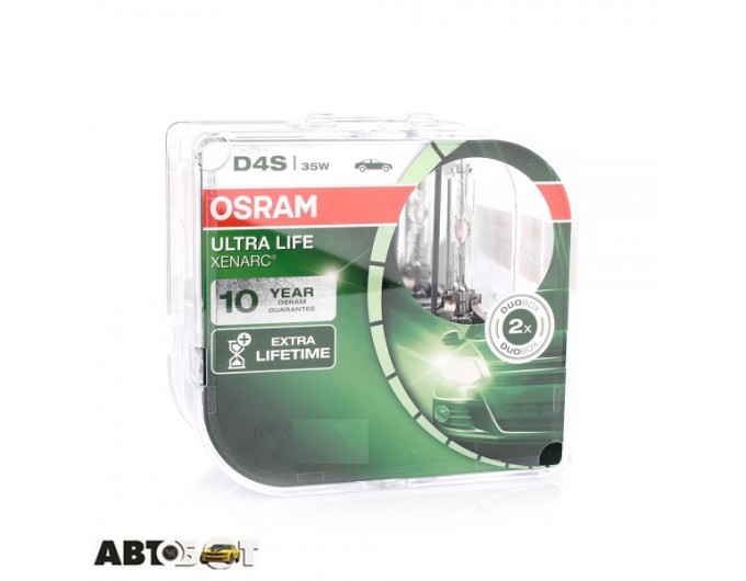 Ксенонова лампа Osram Xenarc Ultra Life D4S 42V 66440ULT-HCB DUO (2 шт.), ціна: 6 291 грн.