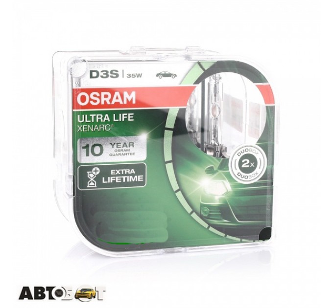 Ксенонова лампа Osram Xenarc Ultra Life D3S 42V 66340ULT-HCB DUO (2 шт.), ціна: 6 375 грн.