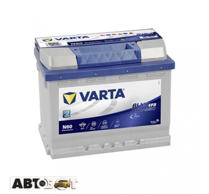 Автомобильный аккумулятор VARTA 6СТ-60 АзЕ Blue Dynamic EFB 560 500 064, цена: 6 320 грн.