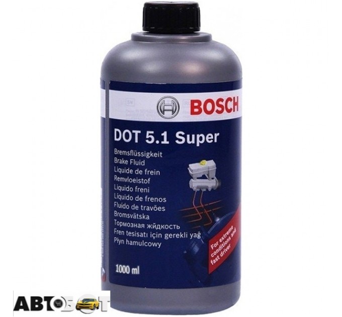 Тормозная жидкость Bosch DOT 5.1 BO 1987479121 1л, цена: 440 грн.