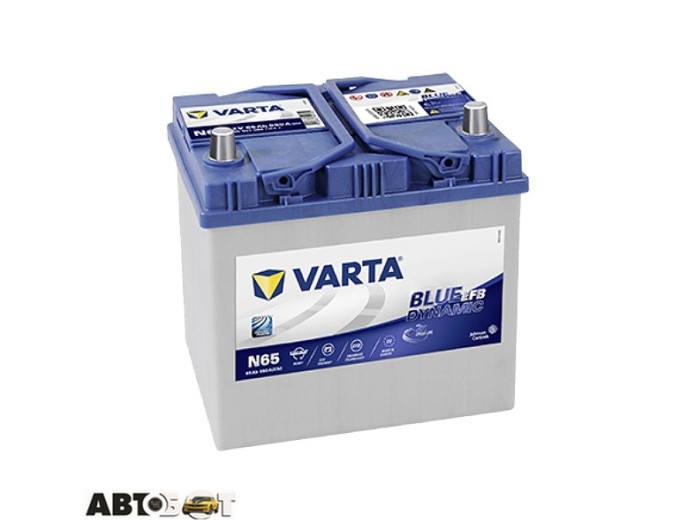 Автомобильный аккумулятор VARTA 6СТ-65 АзЕ Blue Dynamic EFB ASIA 565 501 065, цена: 11 936 грн.