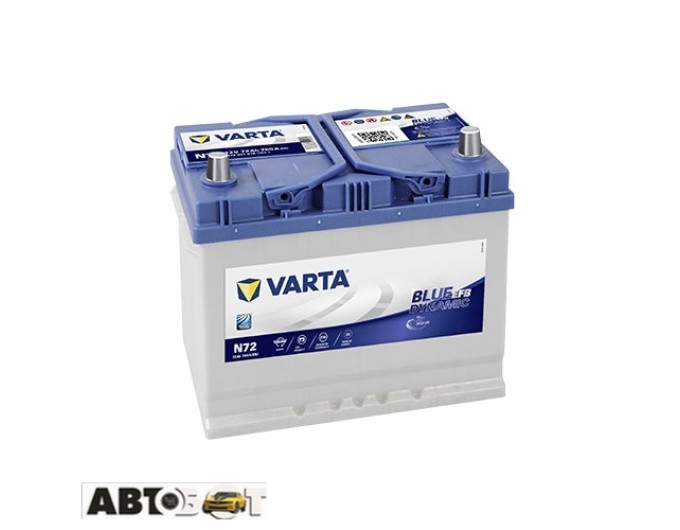 Автомобильный аккумулятор VARTA 6СТ-72 АзЕ ASIA EFB 572 501 076, цена: 12 723 грн.