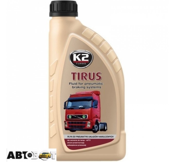 Тормозная жидкость K2 TIRUS T360 1л, цена: 183 грн.