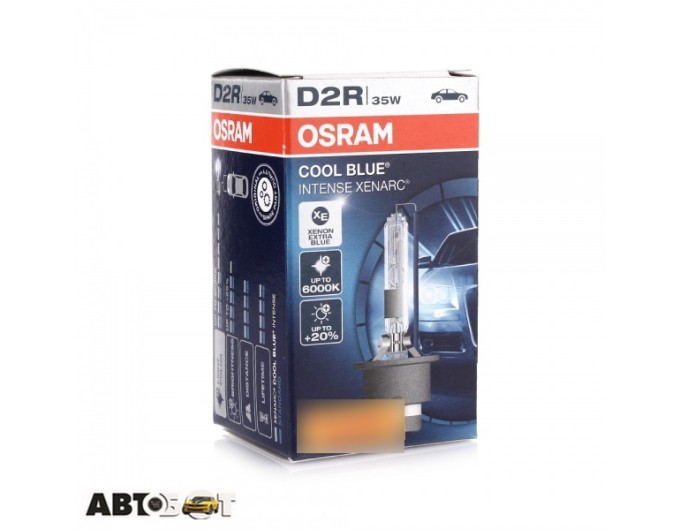 Ксенонова лампа Osram Xenarc Cool Blue Intense D2R 85V 66250CBI-FS (1 шт.), ціна: 3 119 грн.