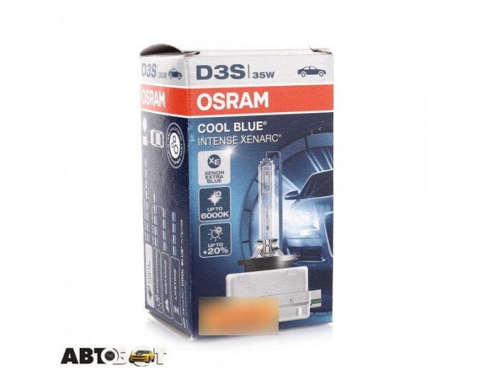 Ксенонова лампа Osram Xenarc Cool Blue Intense D3S 85V 66340CBI-FS (1 шт.), ціна: 3 183 грн.
