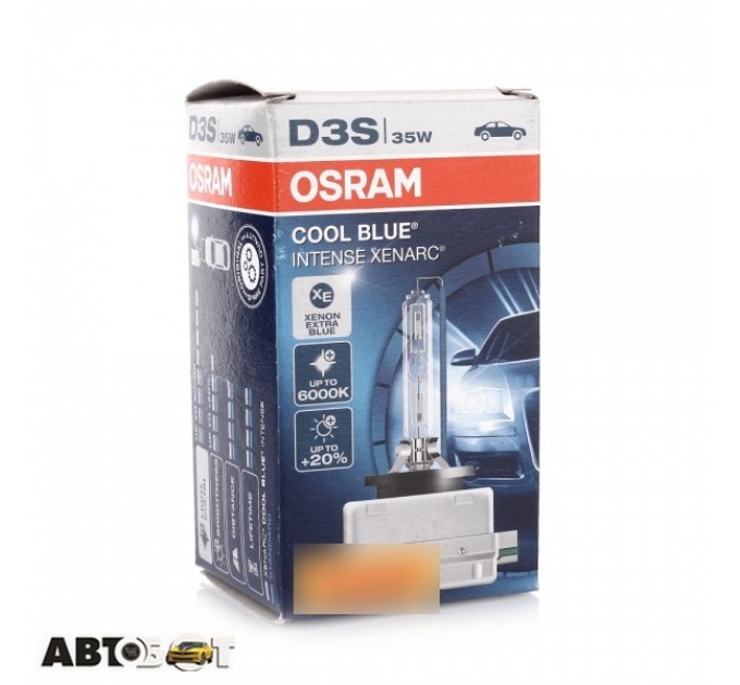 Ксенонова лампа Osram Xenarc Cool Blue Intense D3S 85V 66340CBI-FS (1 шт.), ціна: 2 630 грн.