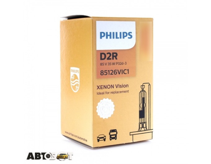 Ксенонова лампа Philips Vision D2R 85126VIC1 (1 шт.), ціна: 2 074 грн.