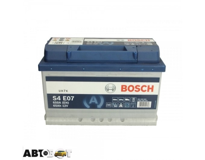 Автомобільний акумулятор Bosch 6СТ-65 АзЕ EFB 0 092 S4E 070, ціна: 11 251 грн.