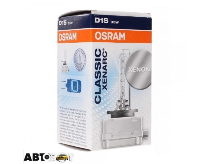 Ксеноновая лампа Osram Xenarc Classic D1S 66140CLC (1 шт.), цена: 1 916 грн.