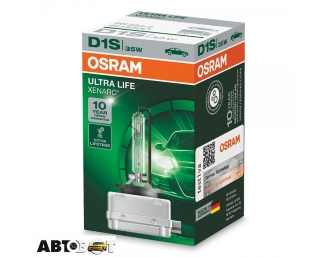 Ксенонова лампа Osram Xenarc Ultra Life D1S 66140ULT (1 шт.), ціна: 3 812 грн.