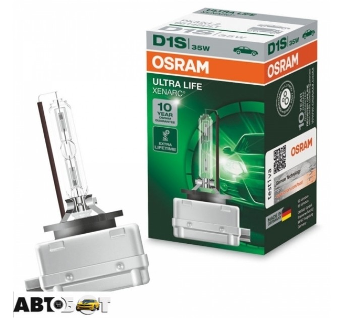 Ксеноновая лампа Osram Xenarc Ultra Life D1S 66140ULT (1 шт.), цена: 3 110 грн.
