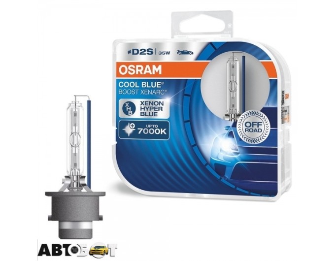 Ксенонова лампа Osram Xenarc Cool Blue Boost D2S 66240CBB-HCB (2 шт.), ціна: 8 382 грн.
