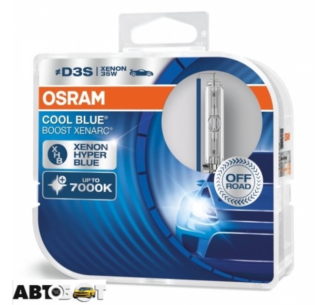 Ксенонова лампа Osram Xenarc Cool Blue Boost D3S 66340CBB-HCB (2 шт.), ціна: 9 102 грн.