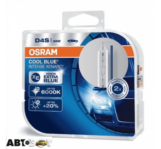 Ксеноновая лампа Osram Xenarc Cool Blue Intense D4S 66440CBI-DUOBOX (2 шт.), цена: 4 227 грн.
