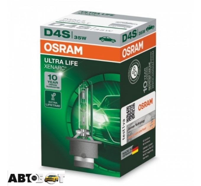 Ксеноновая лампа Osram Xenarc Ultra Life D4S 12V 66440ULT (1 шт.), цена: 2 167 грн.