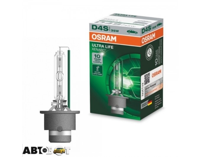 Ксенонова лампа Osram Xenarc Ultra Life D4S 12V 66440ULT (1 шт.), ціна: 3 456 грн.