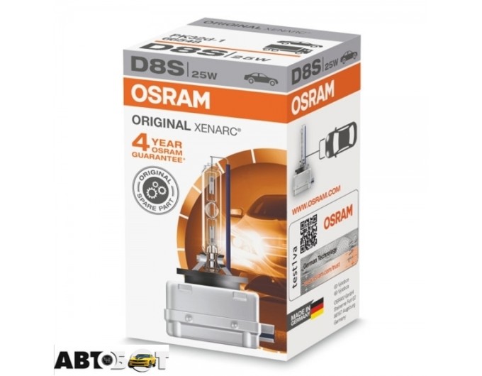 Ксенонова лампа Osram XENARC ORIGINAL D8S 12V 66548 (1 шт.), ціна: 4 148 грн.