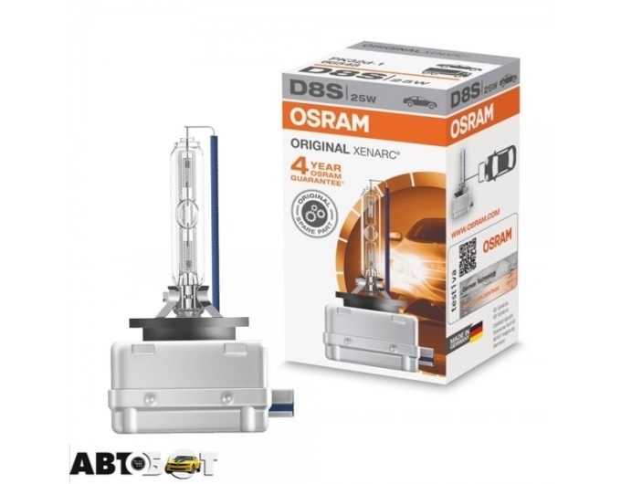 Ксенонова лампа Osram XENARC ORIGINAL D8S 12V 66548 (1 шт.), ціна: 4 148 грн.