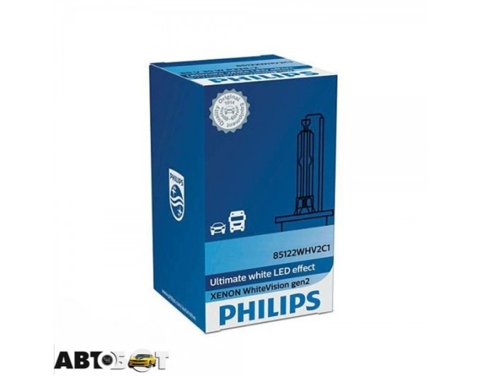 Ксенонова лампа Philips WhiteVision gen2 D1S 5000К 35W 85415WHV2C1 (1 шт.), ціна: 4 022 грн.