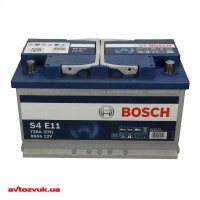 Автомобільний акумулятор Bosch 6СТ-80 АзЕ EFB 0 092 S4E 111