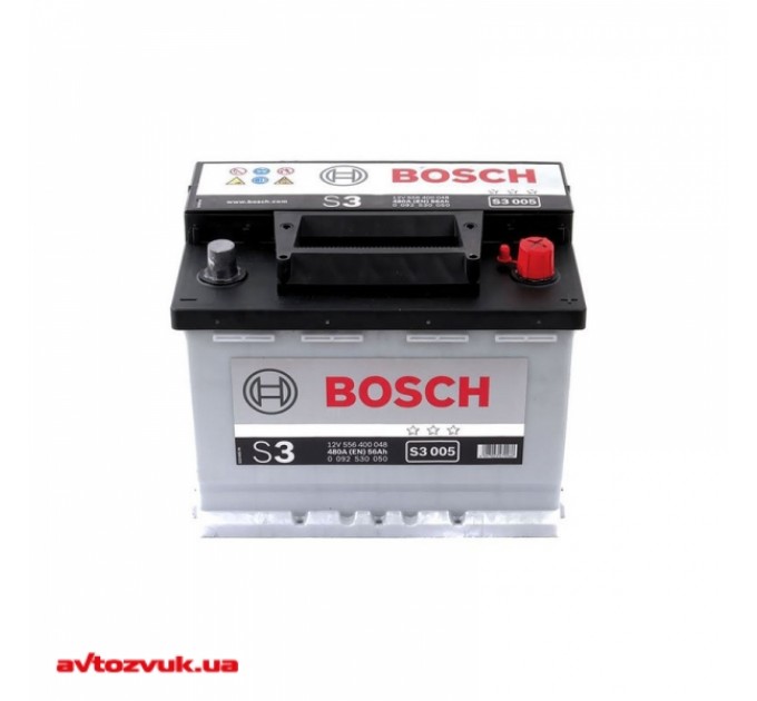Автомобильный аккумулятор Bosch 6CT-56 S3 (S30 050), цена: 2 889 грн.
