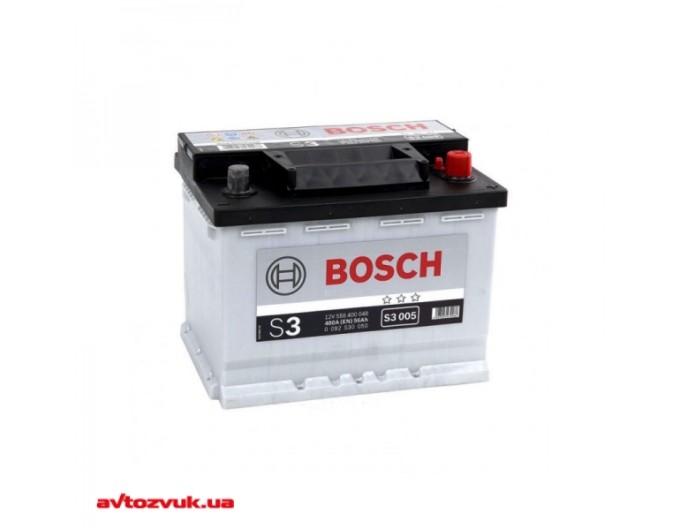 Автомобільний акумулятор Bosch 6CT-56 S3 (S30 050), ціна: 6 035 грн.