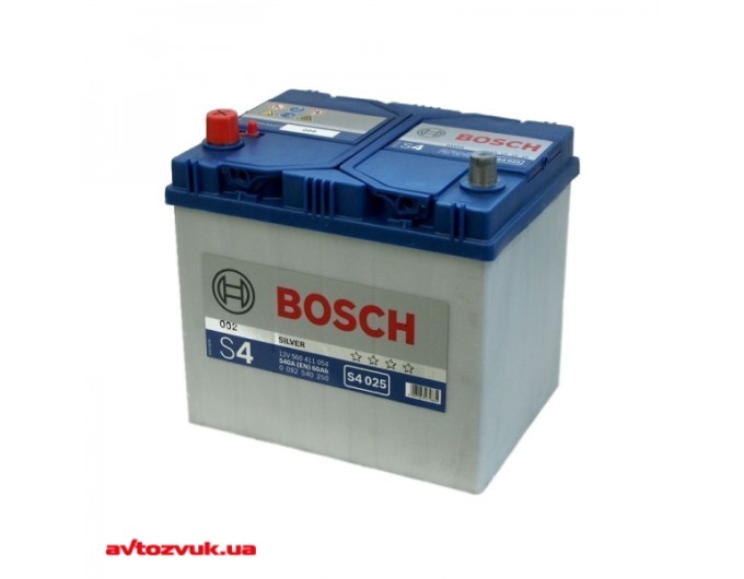 Автомобильный аккумулятор Bosch 6CT-60 S4 Silver (S40 250), цена: 7 333 грн.