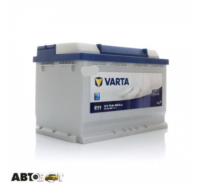 Автомобільний акумулятор VARTA 6СТ-74 BLUE dynamic (E11) 574 012 068, ціна: 4 681 грн.