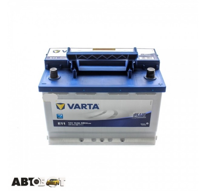 Автомобільний акумулятор VARTA 6СТ-74 BLUE dynamic (E11) 574 012 068, ціна: 5 566 грн.