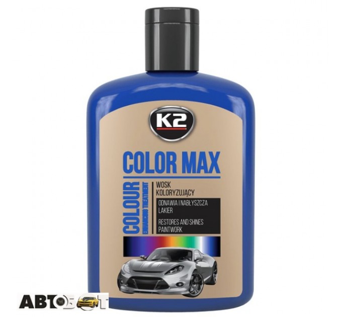 Полироль K2 COLOR MAX BLUE K020NI 200мл, цена: 154 грн.