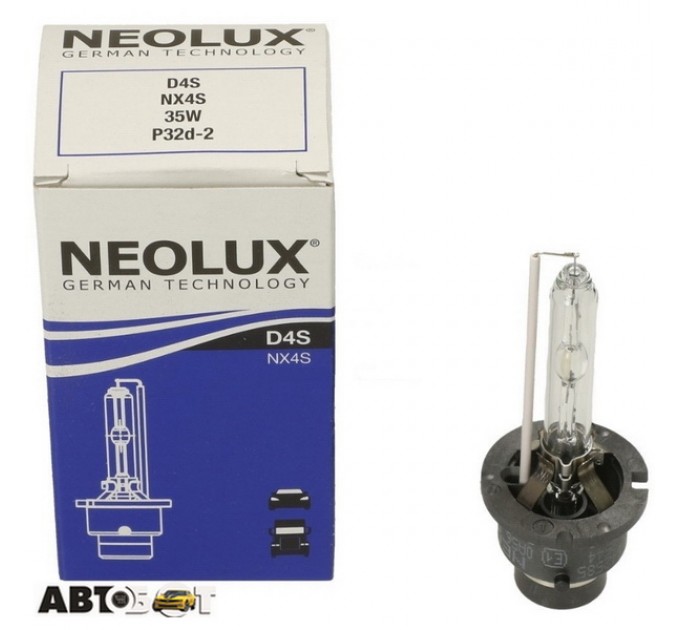 Ксеноновая лампа Neolux Standart D4S 4300K 35W NLXD4S-NX4S (1 шт.), цена: 1 950 грн.