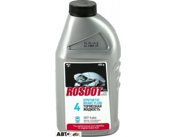 Тормозная жидкость RosDOT РосДот-4 0,4л, цена: 178 грн.