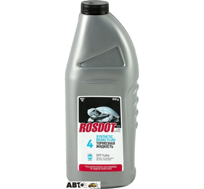 Тормозная жидкость RosDOT РосДот-4 0,9л, цена: 194 грн.