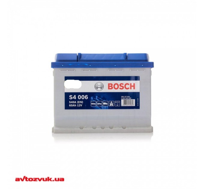 Автомобильный аккумулятор Bosch 6CT-60 S4 Silver (S40 060), цена: 3 987 грн.