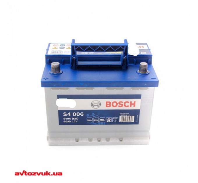Автомобильный аккумулятор Bosch 6CT-60 S4 Silver (S40 060), цена: 3 987 грн.