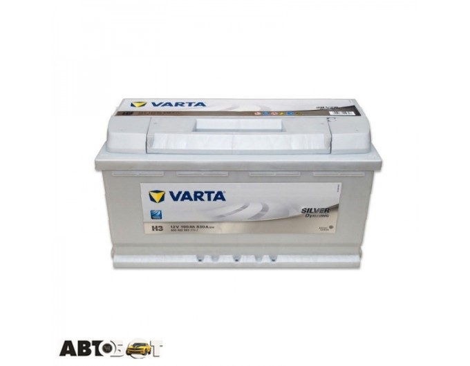 Автомобильный аккумулятор VARTA 6СТ-100 SILVER dynamic (H3), цена: 12 977 грн.