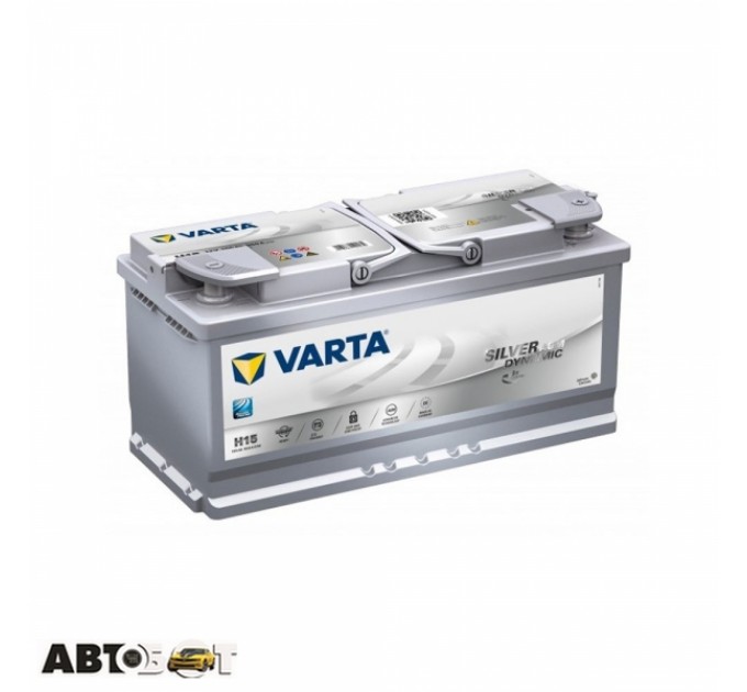 Автомобильный аккумулятор VARTA 6СТ-105 Silver Dynamic AGM (H15), цена: 13 762 грн.