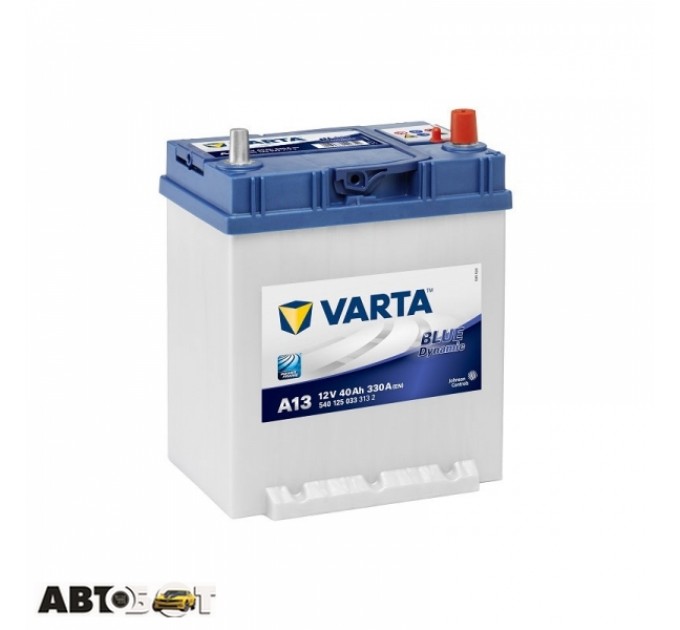 Автомобільний акумулятор VARTA 6СТ-40 BLUE dynamic (A13) 540 125 033, ціна: 3 299 грн.