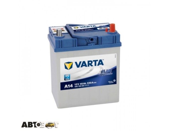 Автомобільний акумулятор VARTA 6СТ-40 BLUE dynamic (A14) 540 126 033, ціна: 5 788 грн.