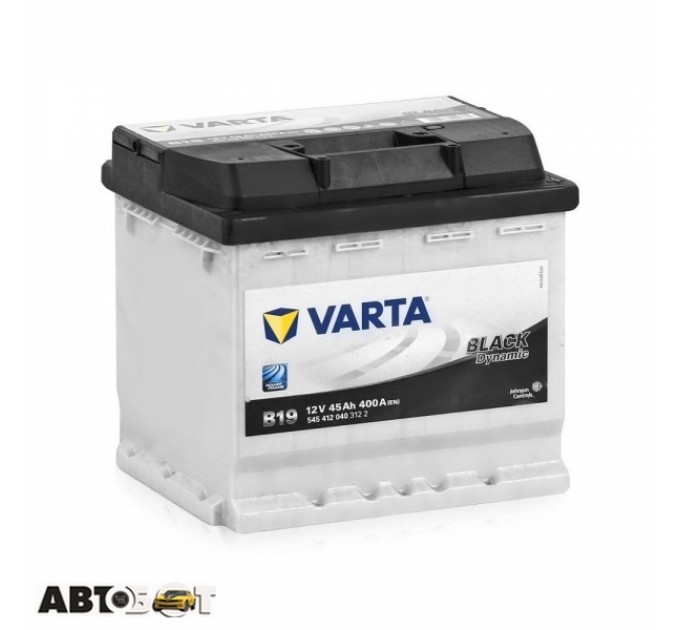Автомобільний акумулятор VARTA 6СТ-45 BLACK dynamic (B19) 545 412 040, ціна: 3 653 грн.