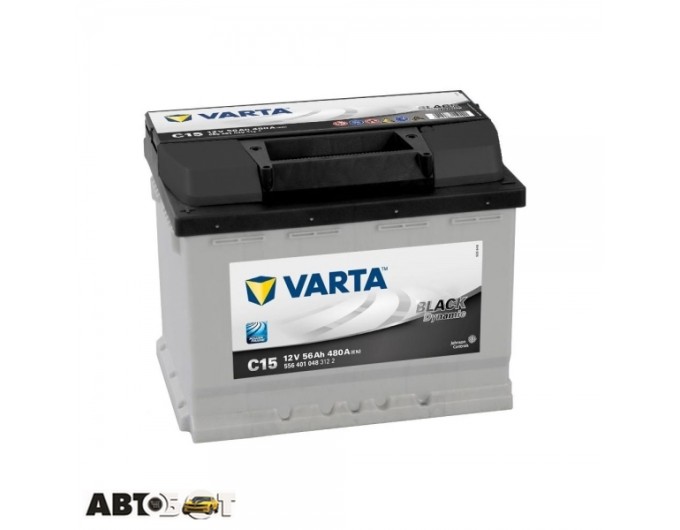 Автомобільний акумулятор VARTA 6СТ-56 Black Dynamic (C15) 556 401 048, ціна: 7 042 грн.