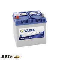 Автомобильный аккумулятор VARTA 6СТ-60 BLUE dynamic (D48)