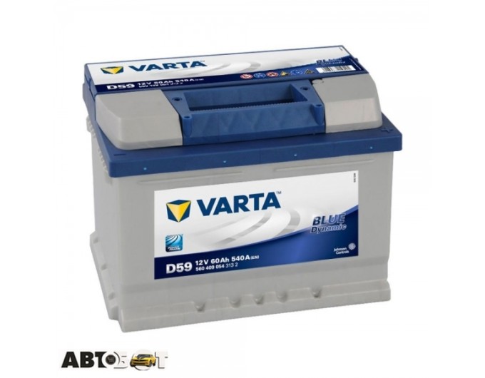 Автомобільний акумулятор VARTA 6СТ-60 BLUE dynamic (D59) 560 409 054, ціна: 7 812 грн.