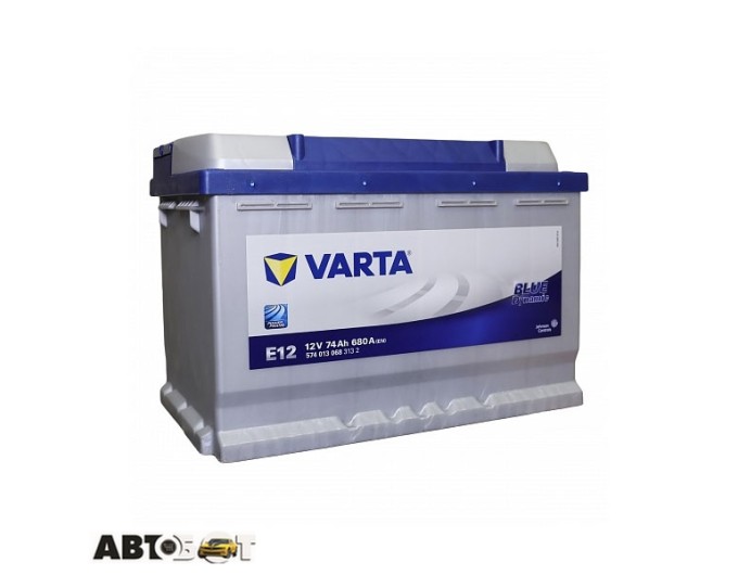 Автомобільний акумулятор VARTA 6СТ-74 BLUE dynamic (E12) 574 013 068, ціна: 10 043 грн.