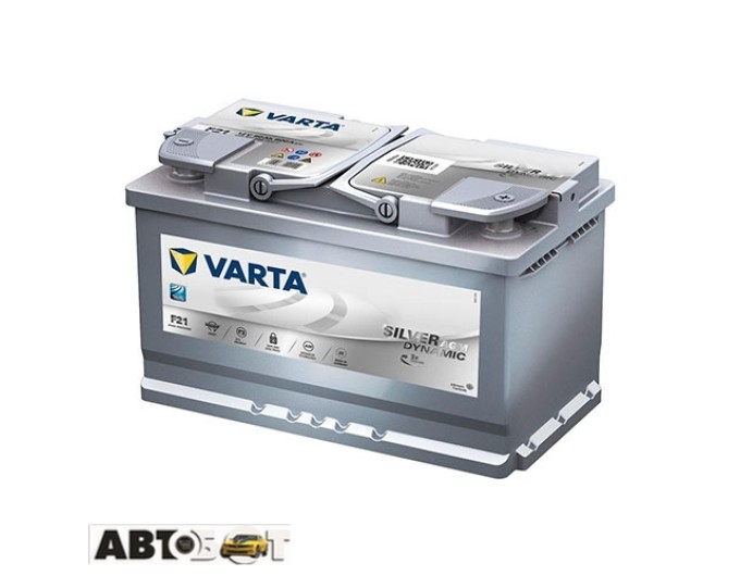 Автомобільний акумулятор VARTA 6СТ-80 Silver Dynamic AGM (F21) 580 901 080, ціна: 19 310 грн.