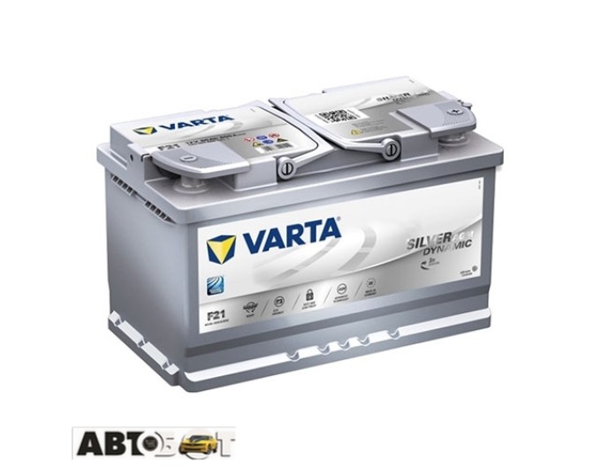 Автомобільний акумулятор VARTA 6СТ-80 Silver Dynamic AGM (F21) 580 901 080, ціна: 19 310 грн.